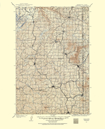 Picture of OAKESDALE WASHINGTON IDAHO QUAD - USGS 1903