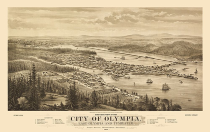 Picture of OLYMPIA WASHINGTON - GLOVER 1879