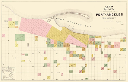 Picture of PORT ANGELES WASHINGTON - WARE 1891