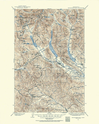 Picture of SNOQUALMIE PASS WASHINGTON QUAD - USGS 1901