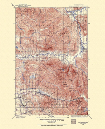 Picture of STILLAGUAMISH WASHINGTON QUAD - USGS 1899