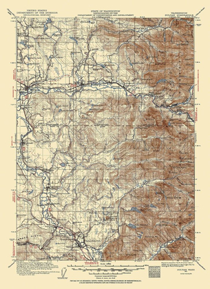 Picture of SULTAN WASHINGTON QUAD - USGS 1921