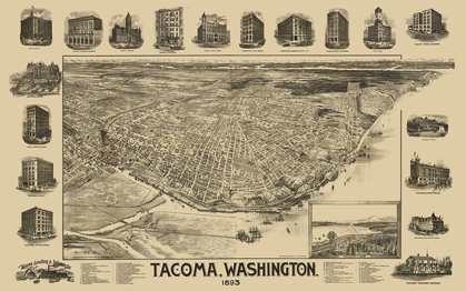 Picture of TACOMA WASHINGTON - MCINTYRE 1893