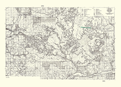 Picture of WIND RIVER WASHINGTON QUAD - USDA 1972