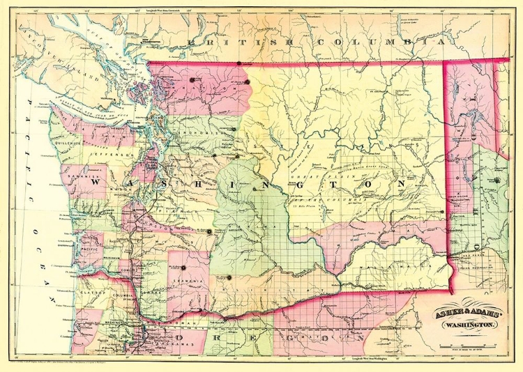 Picture of WASHINGTON - ASHER  1874