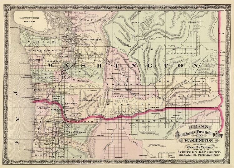 Picture of WASHINGTON - CRAM 1875