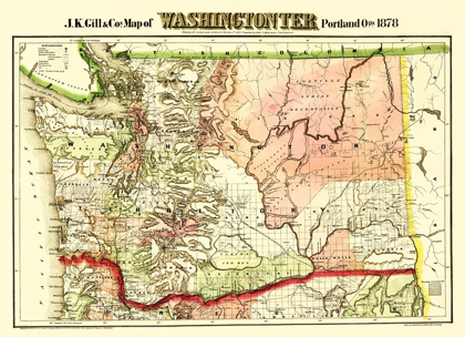 Picture of WASHINGTON TERRITORY - ASKEVOLD 1878