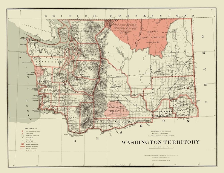 Picture of WASHINGTON - WILLIAMSON 1879