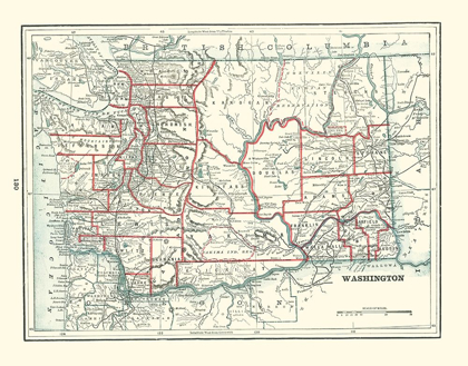 Picture of WASHINGTON - RATHBUN 1893