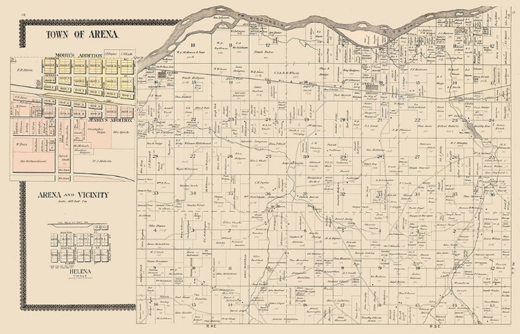 Picture of ARENA  WISCONSIN - BRANDT 1895