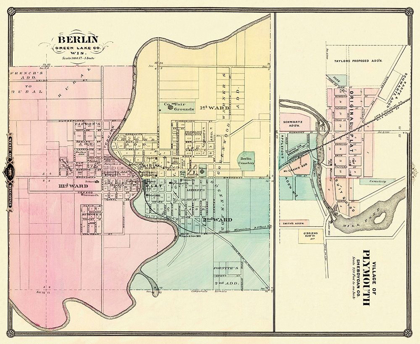 Picture of BERLIN, PLYMOUTH WISCONSIN - SNYDER 1878