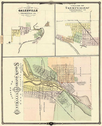 Picture of CENTRALIA, GRAND RAPIDS WISCONSIN - SNYDER 1878