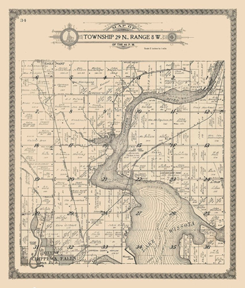 Picture of CHIPPEWA FALLS - TOWNSHIP 29 N., RANGE 8 W.