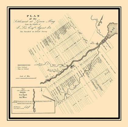 Picture of GREEN BAY WISCONSIN - US GOVERNMENT 1821