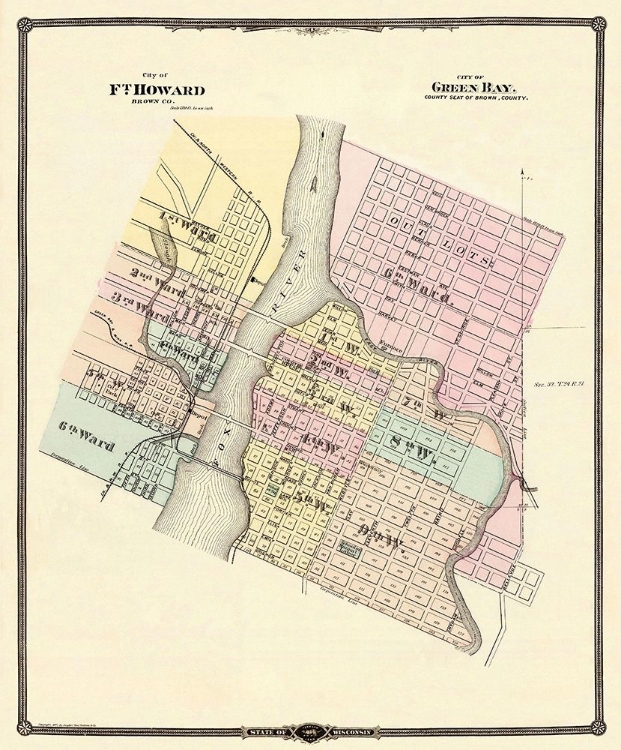 Picture of FT HOWARD, GREEN BAY WISCONSIN - SNYDER 1877