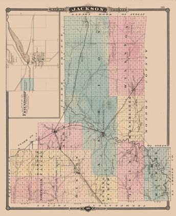 Picture of JACKSON COUNTY  WISCONSIN - SNYDER 1848