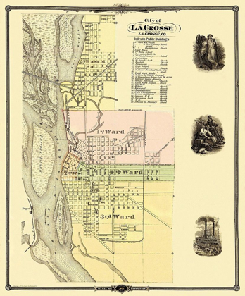 Picture of LA CROSSE WISCONSIN - SNYDER 1878