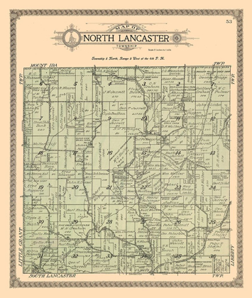 Picture of NORTH LANCASTER  WISCONSIN - OGLE 1918