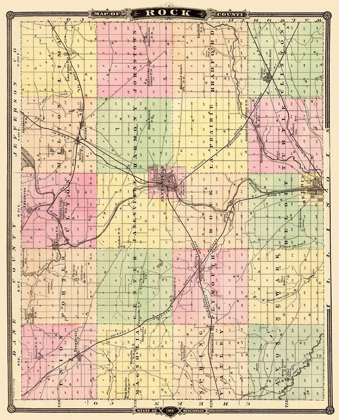 Picture of ROCK WISCONSIN - SNYDER 1878