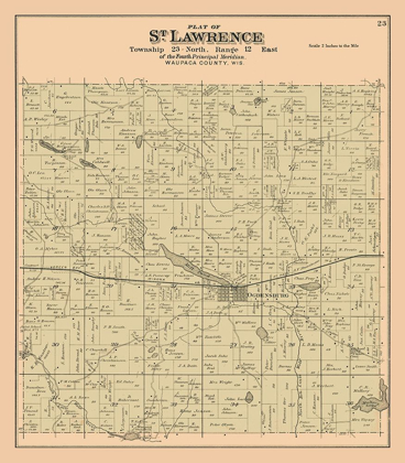 Picture of ST LAWRENCE  WISCONSIN - 1912