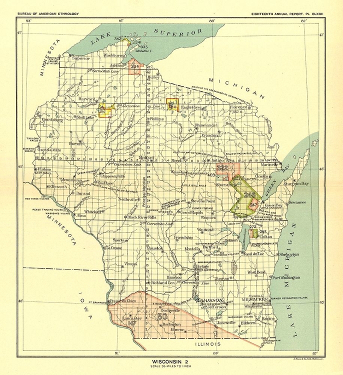 Picture of WISCONSIN - HOEN 1896