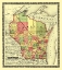 Picture of WISCONSIN TOWNSHIPS - HAMILTON 1857