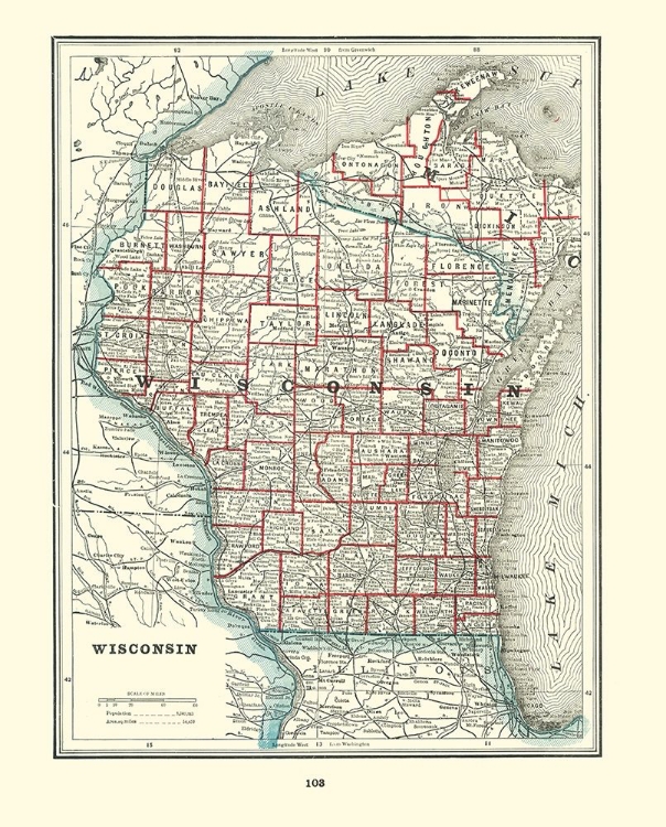 Picture of WISCONSIN - RATHBUN 1893