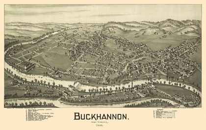 Picture of BUCKHANNON WEST VIRGINIA - FOWLER 1900
