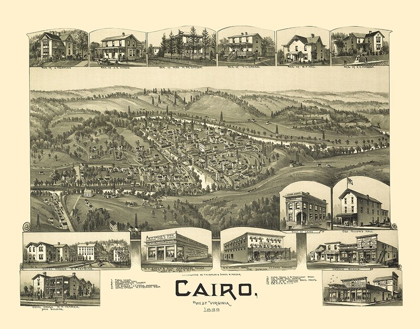 Picture of CAIRO WEST VIRGINIA - FOWLER 1899