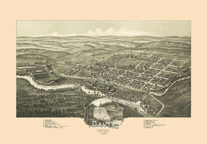 Picture of DAVIS WEST VIRGINIA - FOWLER 1898