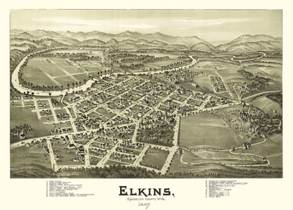 Picture of ELKINS WEST VIRGINIA - FOWLER 1897