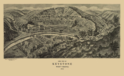 Picture of KEYSTONE WEST VIRGINIA - FOWLER 1911