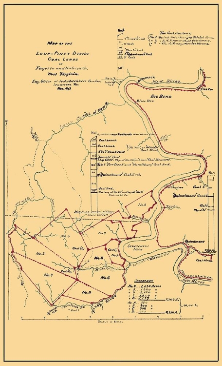 Picture of LOUP PINEY DIVIDE COAL LANDS WEST VIRGINIA