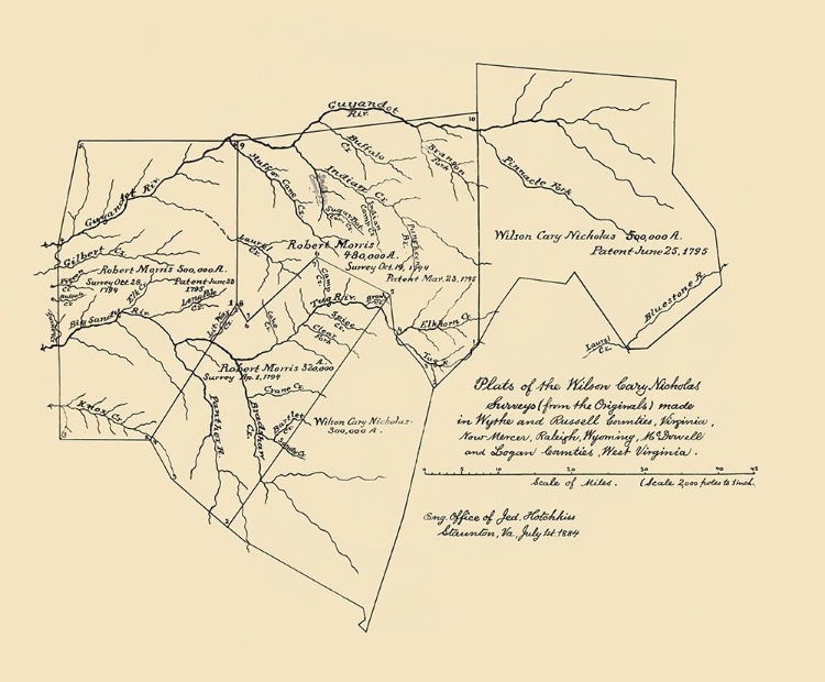 Picture of WYRHE  RUSSEL WEST VIRGINIA SURVEY - HOTCHKISS