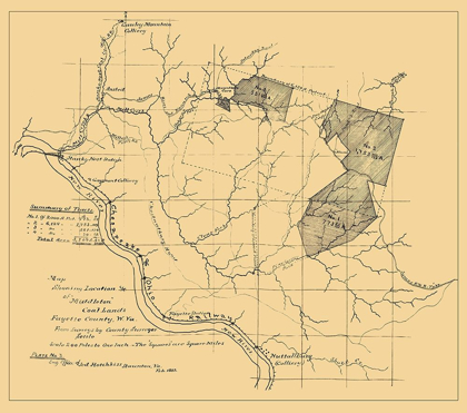 Picture of MIDDLETON COAL LANDS FAYETTE COUNTY WEST VA