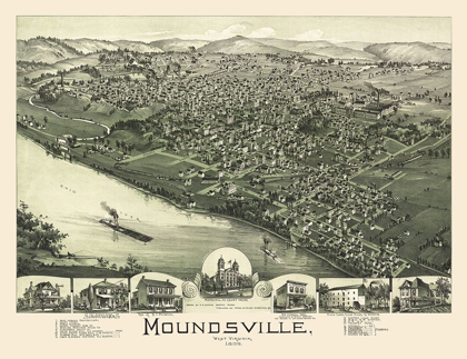 Picture of MOUNDSVILLE WEST VIRGINIA - MOYER 1899