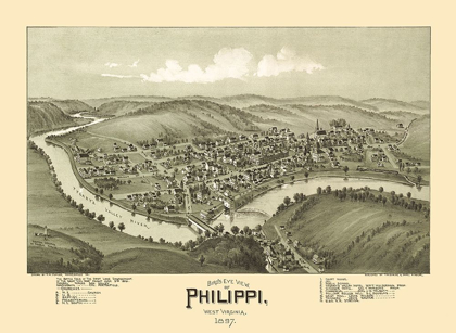 Picture of PHILLIPPI WEST VIRGINIA - FOWLER 1897