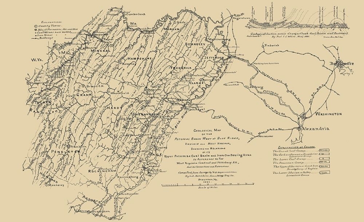 Picture of POTOMAC BASIN WEST OF BLUE RIDGE VIRGINIA