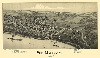 Picture of ST MARYS WEST VIRGINIA - FOWLER 1899