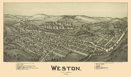 Picture of WESTON WEST VIRGINIA - FOWLER 1900
