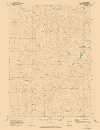 Picture of BILL 4 CONVERSE COUNTY WYOMING QUAD - USGS 1970
