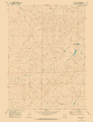 Picture of BILL 4 CONVERSE COUNTY WYOMING QUAD - USGS 1970