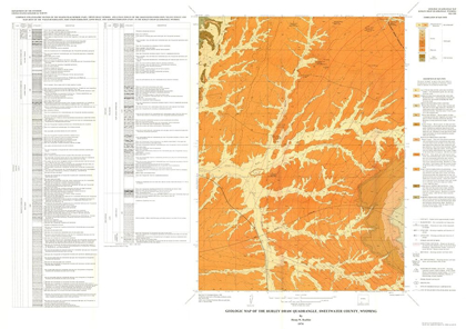 Picture of BURLEY DRAW QUAD WYOMING - ROEHLER 1974