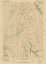 Picture of MAHOGONY BUTTE WYOMING QUAD - USGS 1967