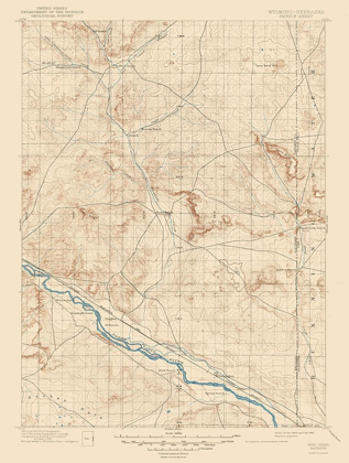 Picture of PATRICK WYOMING SHEET - USGS 1946
