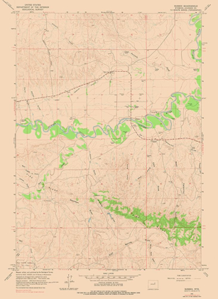 Picture of SUSSEX WYOMING QUAD - USGS 1961