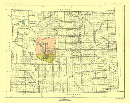 Picture of WYOMING - HOEN 1896