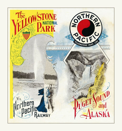 Picture of NORTHERN PACIFIC YELLOWSTONE COVER - POOLE 1898