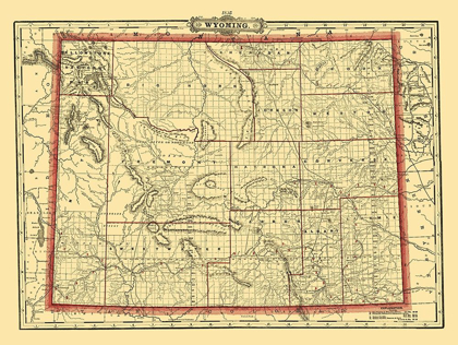 Picture of WYOMING - CRAM 1895