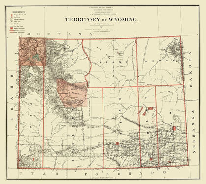 Picture of WYOMING - BIEN 1879